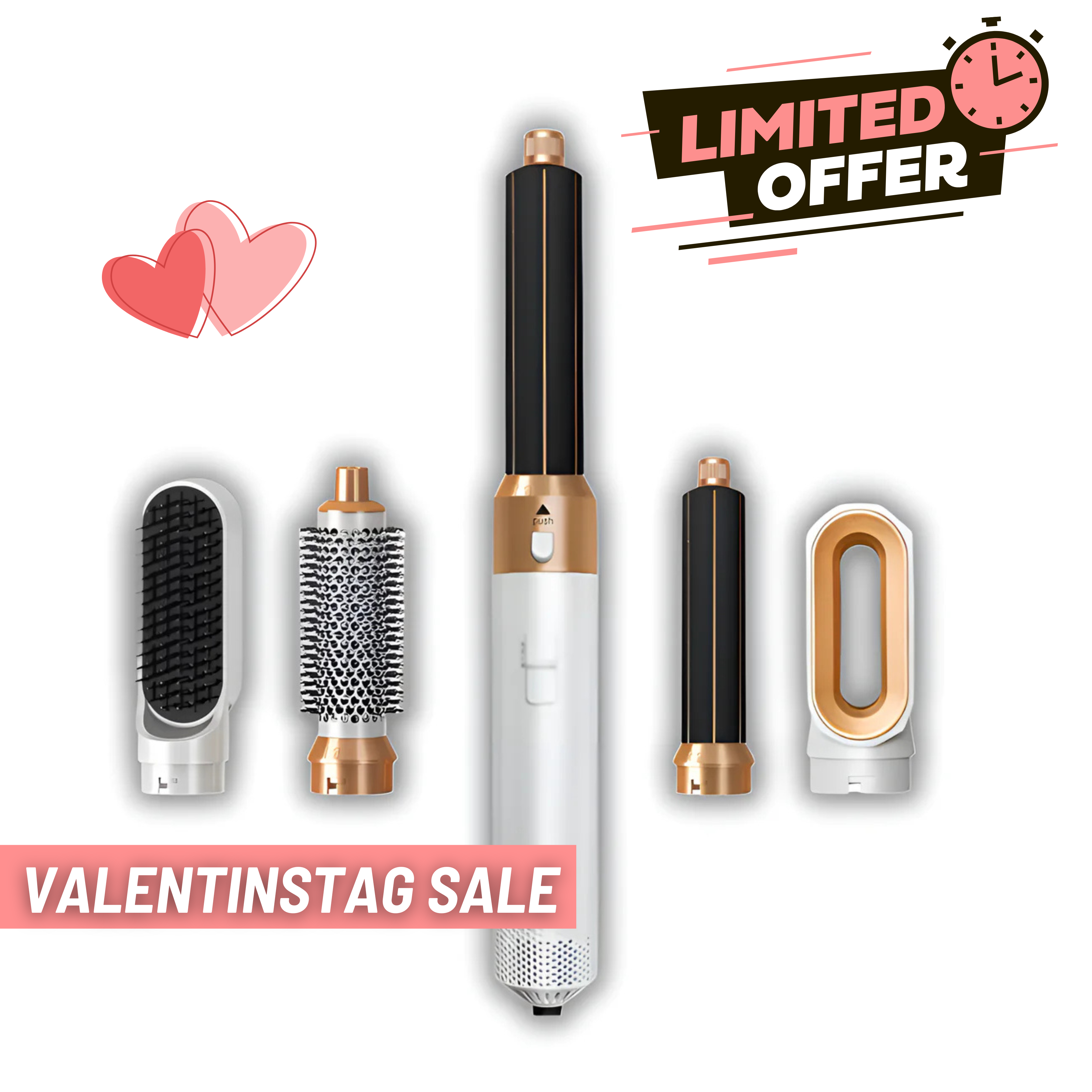 💞Valentijnsdag Sale💞 - Trueglow's - 5 in 1 Luxe Haarstyler