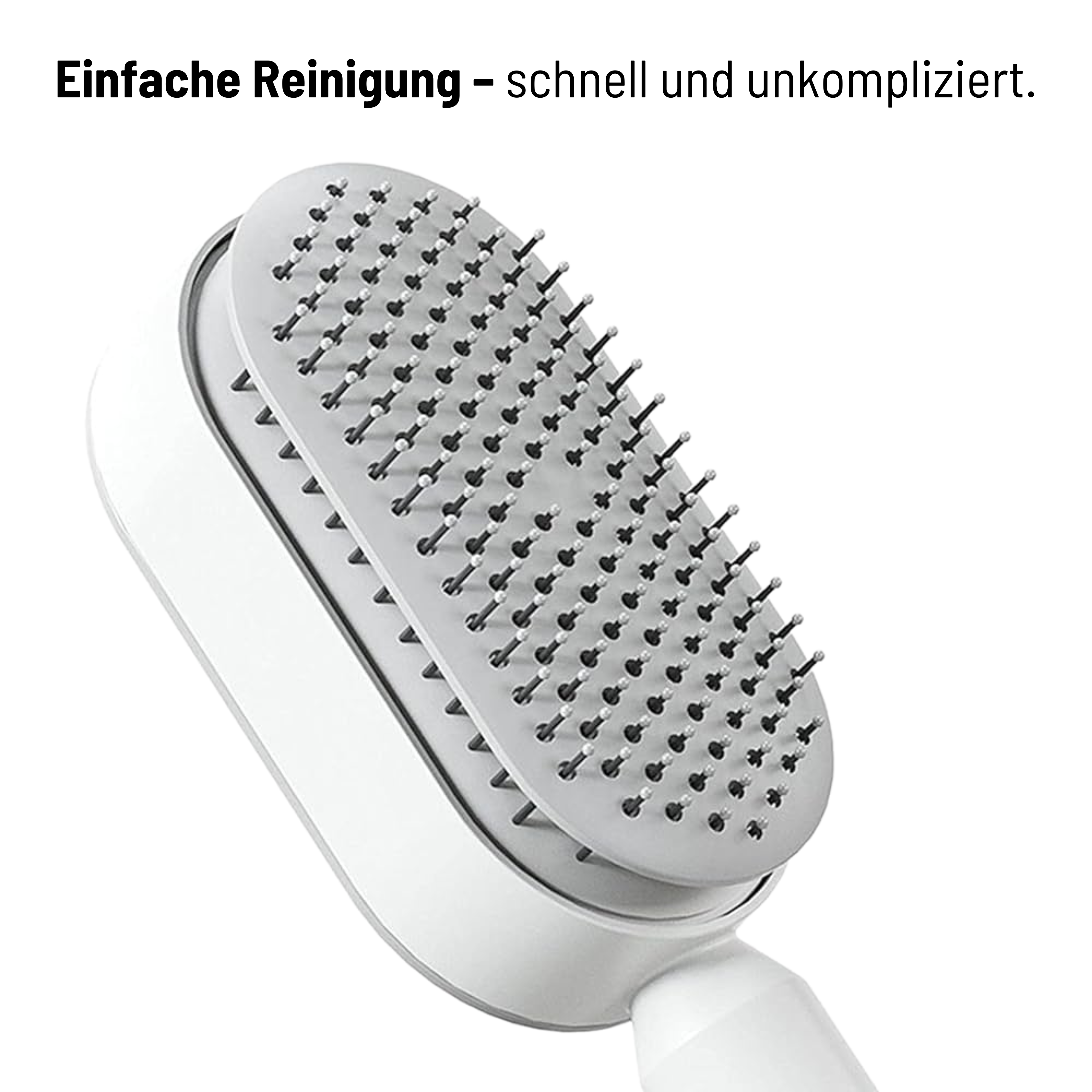 Selbstreinigende Luxus-Haarbürste