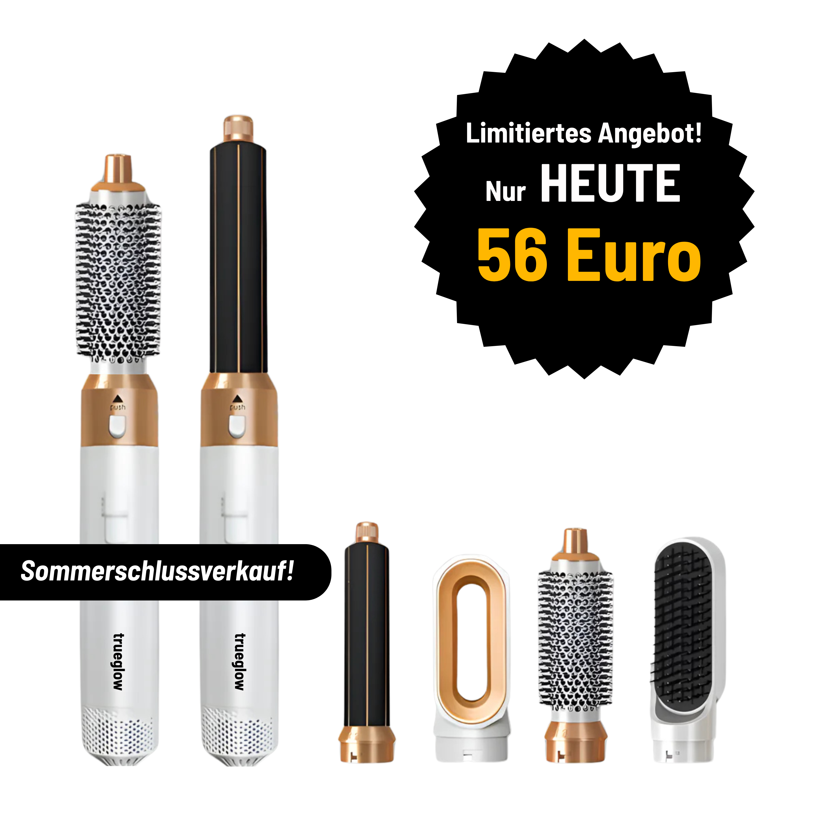 Trueglow's - 5 in 1 Luxe Haarstyler