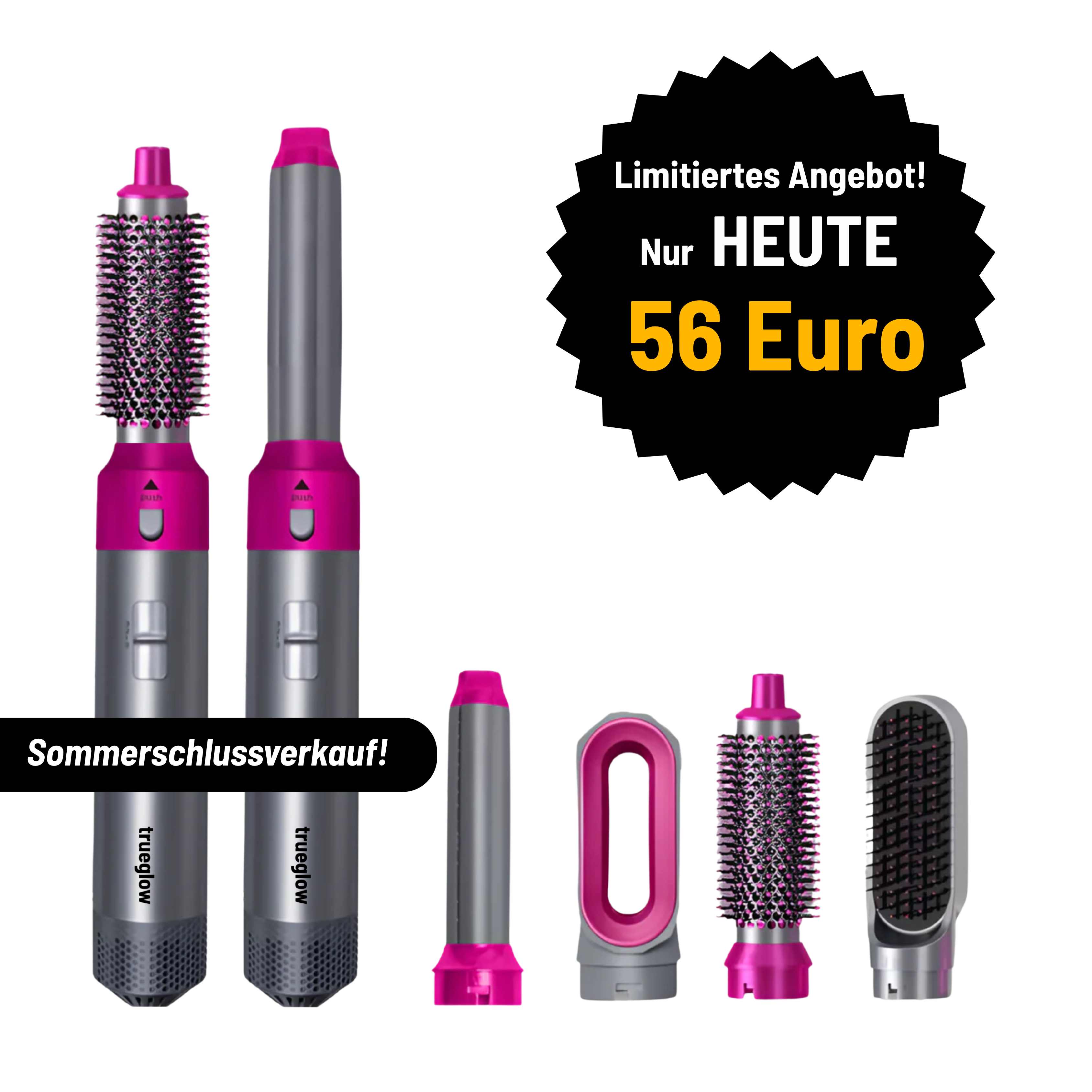 Trueglow's - 5 in 1 Luxe Haarstyler